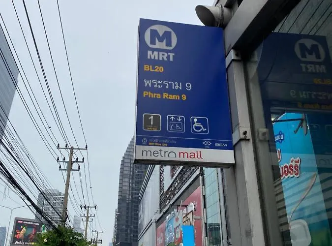 Albergue Sura Near Mrt Phra Ram 9 Banguecoque